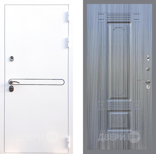 Входная металлическая Дверь Стоп Лайн Вайт ФЛ-2 Сандал грей в Жуковский