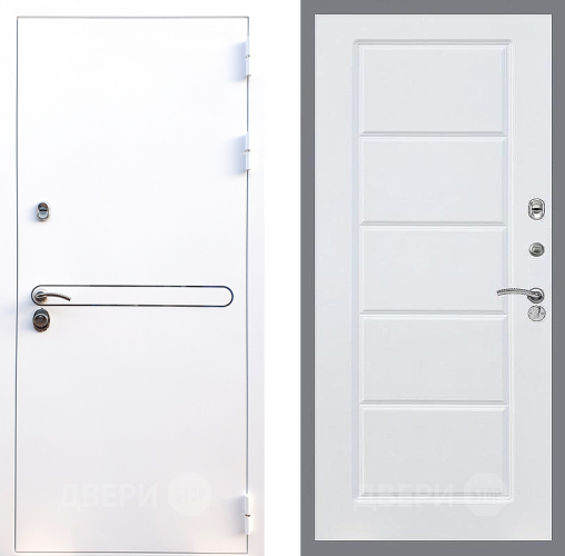 Входная металлическая Дверь Стоп Лайн Вайт ФЛ-39 Силк Сноу в Жуковский