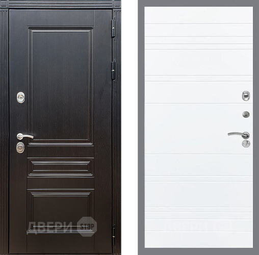 Входная металлическая Дверь Стоп МЕГАПОЛИС Лайн Силк Сноу в Жуковский