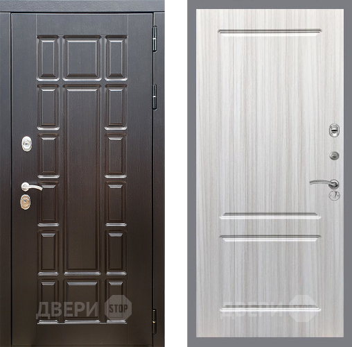 Входная металлическая Дверь Стоп НЬЮ ЙОРК ФЛ-117 Сандал белый в Жуковский