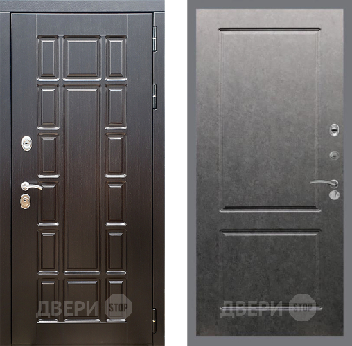 Входная металлическая Дверь Стоп НЬЮ ЙОРК ФЛ-117 Штукатурка графит в Жуковский