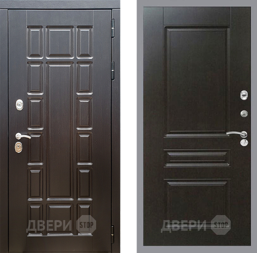 Входная металлическая Дверь Стоп НЬЮ ЙОРК ФЛ-243 Венге в Жуковский