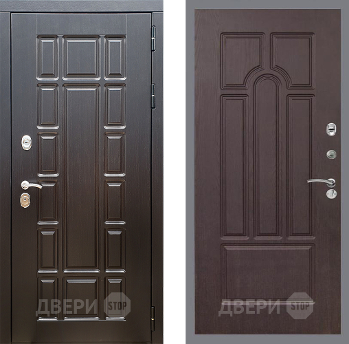 Входная металлическая Дверь Стоп НЬЮ ЙОРК ФЛ-58 Венге в Жуковский