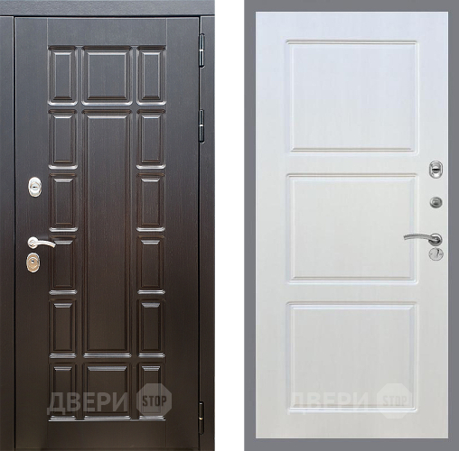 Входная металлическая Дверь Стоп НЬЮ ЙОРК ФЛ-3 Лиственница беж в Жуковский