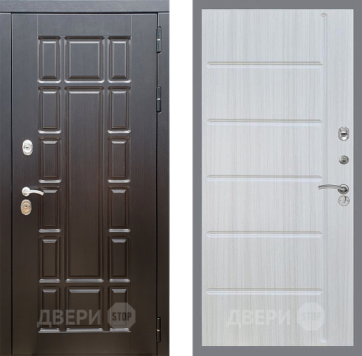 Входная металлическая Дверь Стоп НЬЮ ЙОРК ФЛ-102 Сандал белый в Жуковский