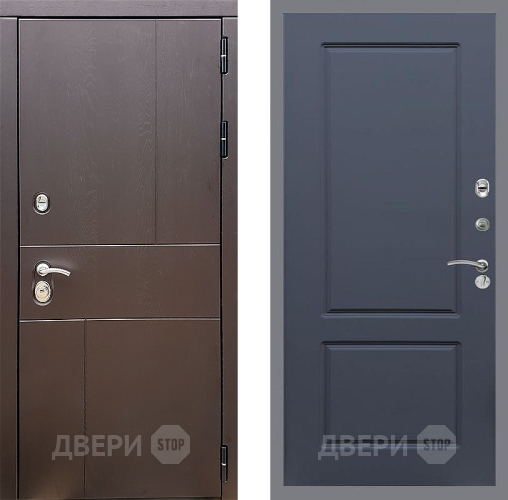 Дверь Стоп УРБАН ФЛ-117 Силк титан в Жуковский
