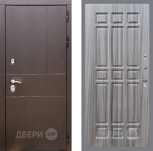 Входная металлическая Дверь Стоп УРБАН ФЛ-33 Сандал грей в Жуковский