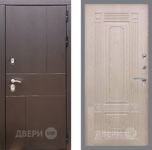 Дверь Стоп УРБАН ФЛ-2 Беленый дуб в Жуковский