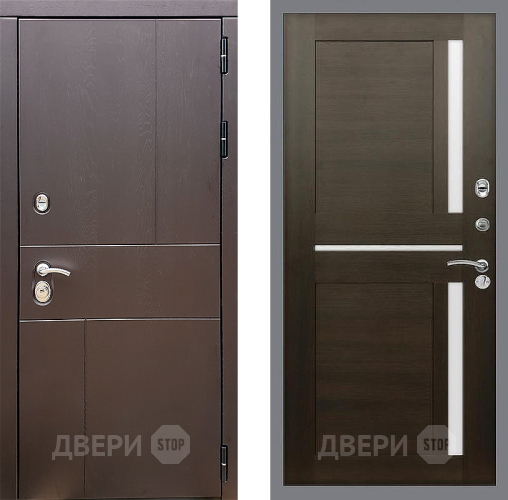 Входная металлическая Дверь Стоп УРБАН СБ-18 Венге в Жуковский