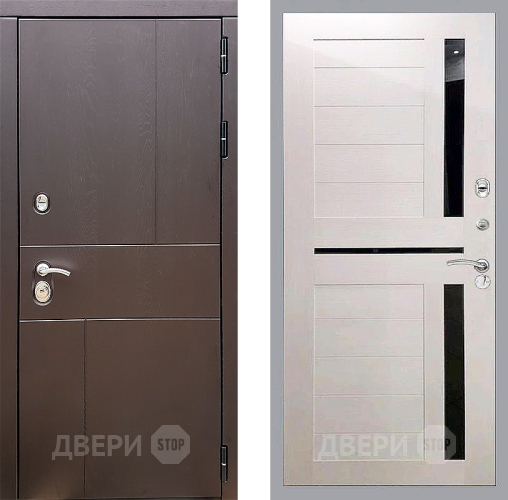 Входная металлическая Дверь Стоп УРБАН СБ-18 Лиственница беж в Жуковский