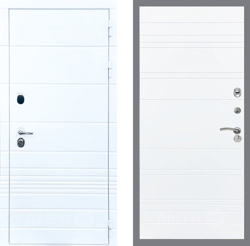 Входная металлическая Дверь Стоп ТРЕНДО Лайн Силк Сноу в Жуковский