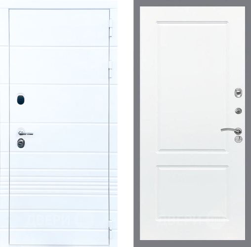 Входная металлическая Дверь Стоп ТРЕНДО ФЛ-117 Силк Сноу в Жуковский