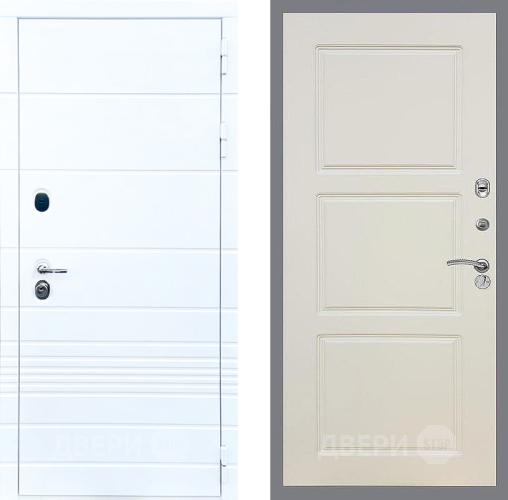 Входная металлическая Дверь Стоп ТРЕНДО ФЛ-3 Шампань в Жуковский