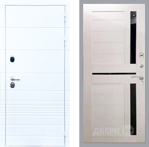 Входная металлическая Дверь Стоп ТРЕНДО СБ-18 Лиственница беж в Жуковский