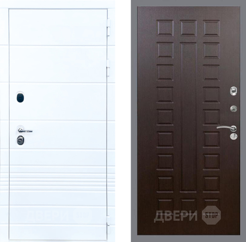 Входная металлическая Дверь Стоп ТРЕНДО ФЛ-183 Венге в Жуковский