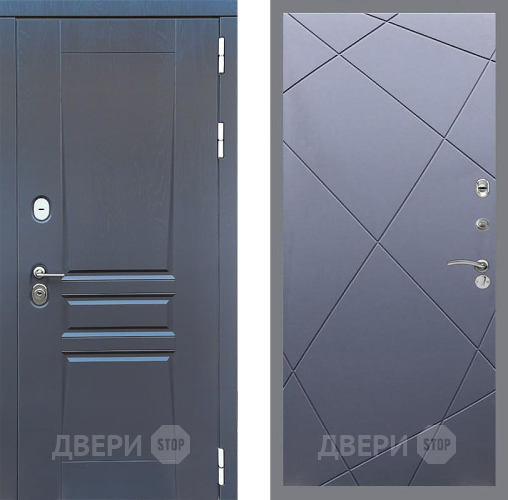 Входная металлическая Дверь Стоп ПЛАТИНУМ ФЛ-291 Силк титан в Жуковский