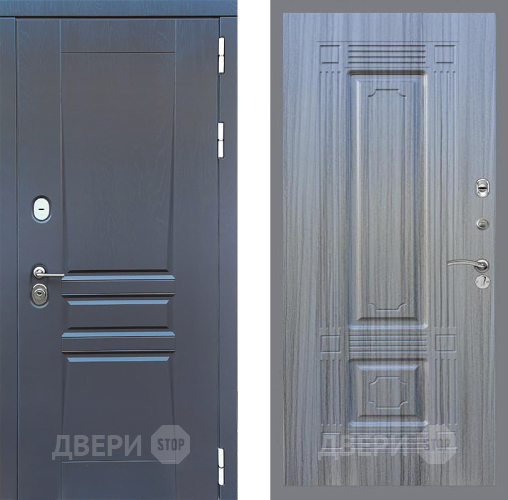 Входная металлическая Дверь Стоп ПЛАТИНУМ ФЛ-2 Сандал грей в Жуковский