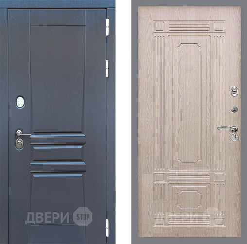 Входная металлическая Дверь Стоп ПЛАТИНУМ ФЛ-2 Беленый дуб в Жуковский