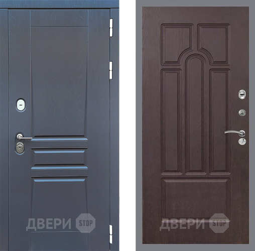 Входная металлическая Дверь Стоп ПЛАТИНУМ ФЛ-58 Венге в Жуковский