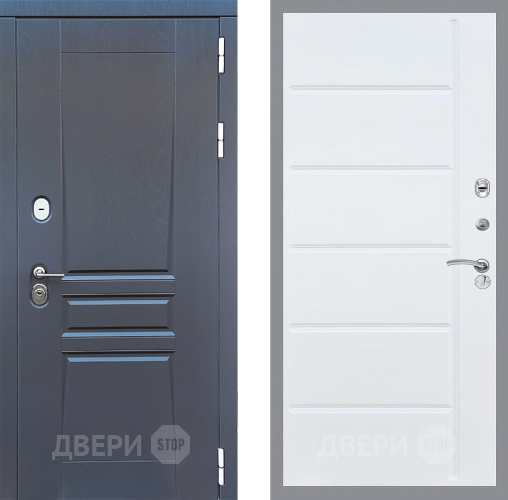 Дверь Стоп ПЛАТИНУМ ФЛ-102 Белый ясень в Жуковский