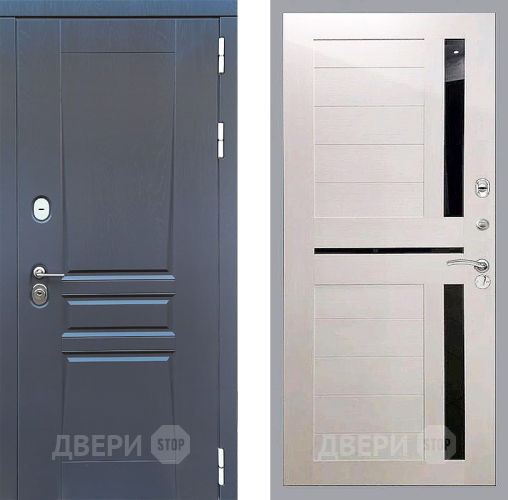 Входная металлическая Дверь Стоп ПЛАТИНУМ СБ-18 Лиственница беж в Жуковский