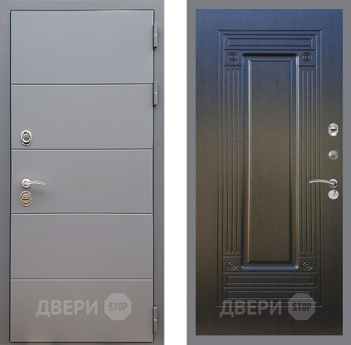Входная металлическая Дверь Стоп АРТ ГРАФИТ ФЛ-4 Венге в Жуковский
