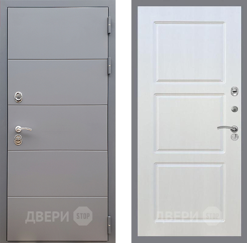 Входная металлическая Дверь Стоп АРТ ГРАФИТ ФЛ-3 Лиственница беж в Жуковский