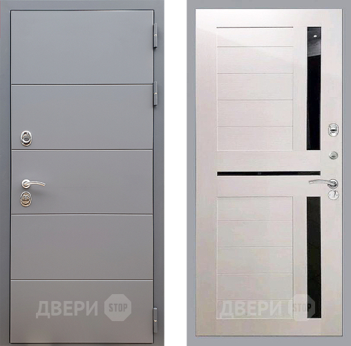 Входная металлическая Дверь Стоп АРТ ГРАФИТ СБ-18 Лиственница беж в Жуковский