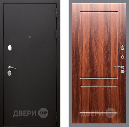 Входная металлическая Дверь Стоп КЛАССИК Шагрень ФЛ-117 Итальянский орех в Жуковский