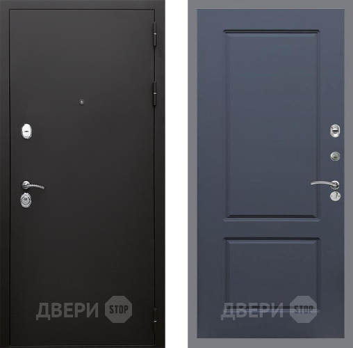 Входная металлическая Дверь Стоп КЛАССИК Шагрень ФЛ-117 Силк титан в Жуковский