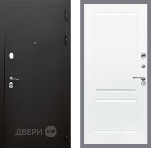 Входная металлическая Дверь Стоп КЛАССИК Шагрень ФЛ-117 Силк Сноу в Жуковский