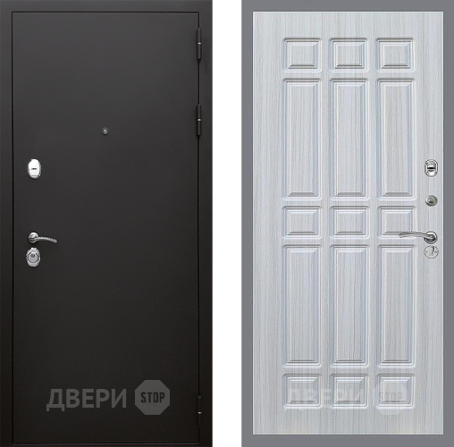 Входная металлическая Дверь Стоп КЛАССИК Шагрень ФЛ-33 Сандал белый в Жуковский