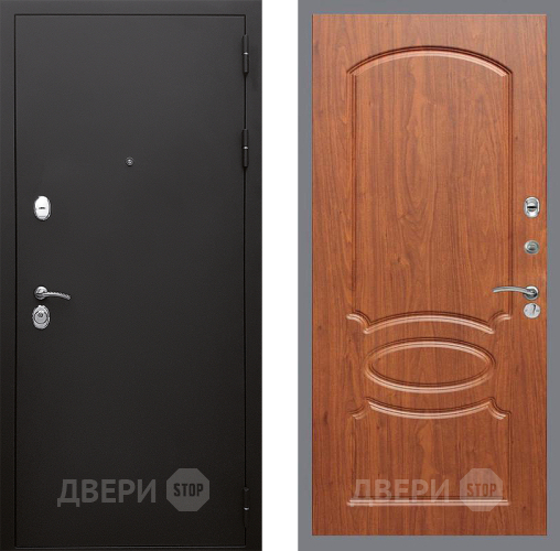 Входная металлическая Дверь Стоп КЛАССИК Шагрень ФЛ-128 Береза мореная в Жуковский