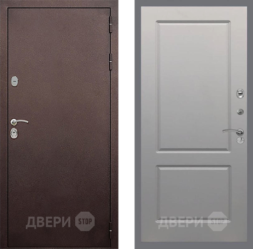 Дверь Стоп КЛАССИК Медь ФЛ-117 Грей софт в Жуковский