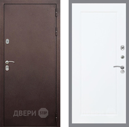 Входная металлическая Дверь Стоп КЛАССИК Медь ФЛ-119 Силк Сноу в Жуковский