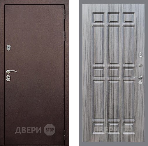 Входная металлическая Дверь Стоп КЛАССИК Медь ФЛ-33 Сандал грей в Жуковский