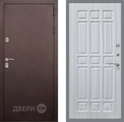 Дверь Стоп КЛАССИК Медь ФЛ-33 Сандал белый в Жуковский