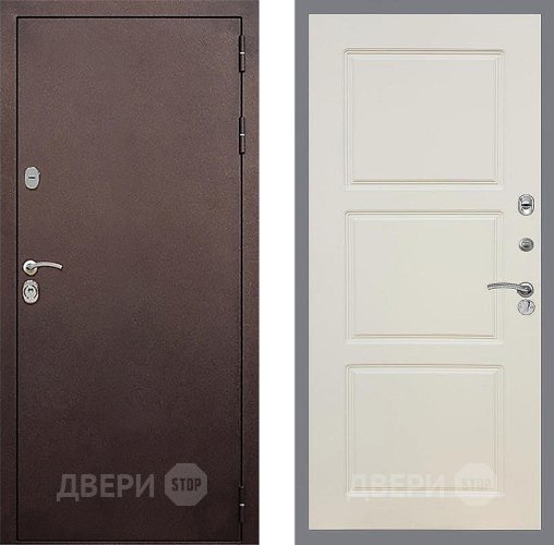 Входная металлическая Дверь Стоп КЛАССИК Медь ФЛ-3 Шампань в Жуковский