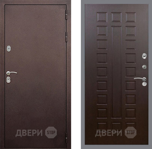 Входная металлическая Дверь Стоп КЛАССИК Медь ФЛ-183 Венге в Жуковский