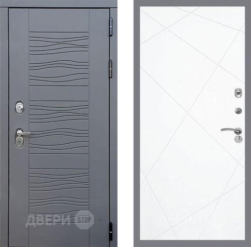 Входная металлическая Дверь Стоп СКАНДИ ФЛ-291 Силк Сноу в Жуковский