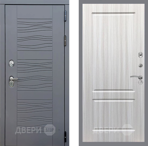 Входная металлическая Дверь Стоп СКАНДИ ФЛ-117 Сандал белый в Жуковский