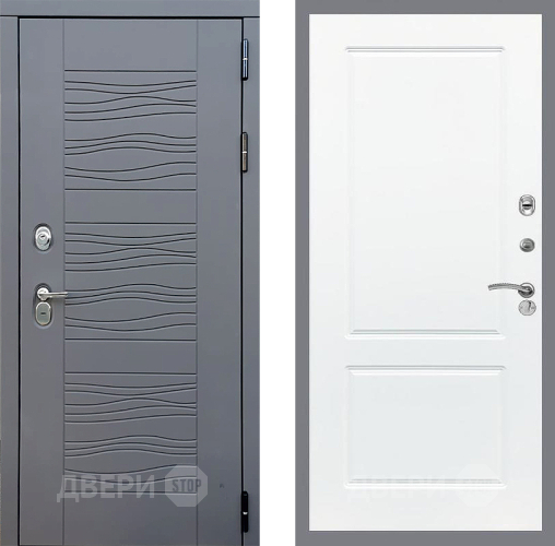 Входная металлическая Дверь Стоп СКАНДИ ФЛ-117 Силк Сноу в Жуковский