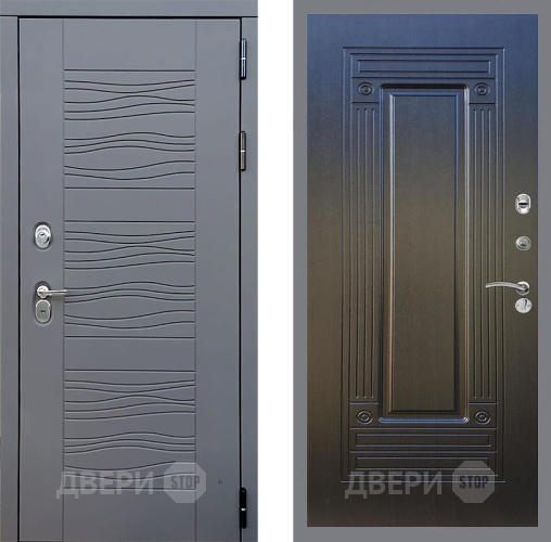 Входная металлическая Дверь Стоп СКАНДИ ФЛ-4 Венге в Жуковский