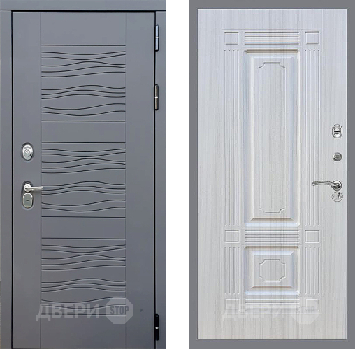Входная металлическая Дверь Стоп СКАНДИ ФЛ-2 Сандал белый в Жуковский