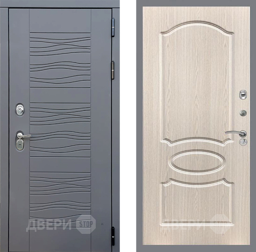 Дверь Стоп СКАНДИ ФЛ-128 Беленый дуб в Жуковский