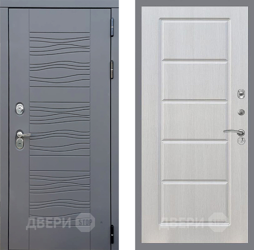 Входная металлическая Дверь Стоп СКАНДИ ФЛ-39 Лиственница беж в Жуковский