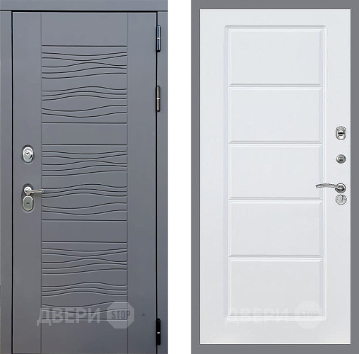 Входная металлическая Дверь Стоп СКАНДИ ФЛ-39 Силк Сноу в Жуковский