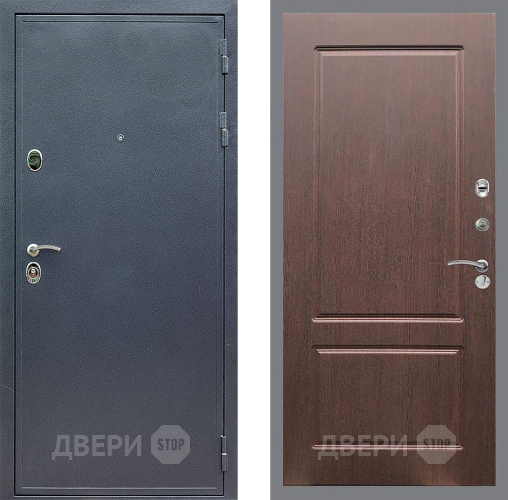 Входная металлическая Дверь Стоп СИЛЬВЕР ФЛ-117 Орех премиум в Жуковский