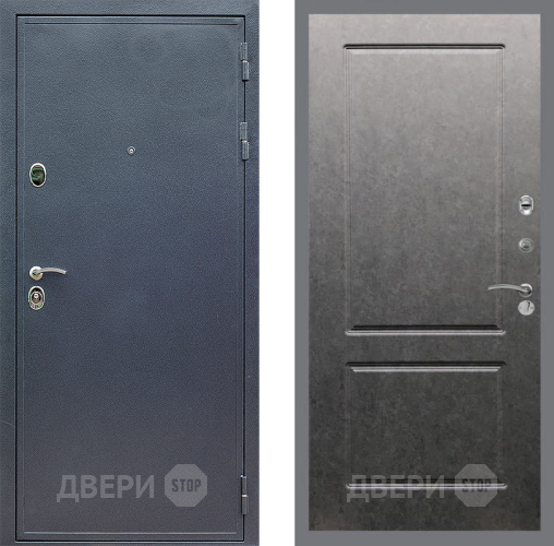Дверь Стоп СИЛЬВЕР ФЛ-117 Штукатурка графит в Жуковский