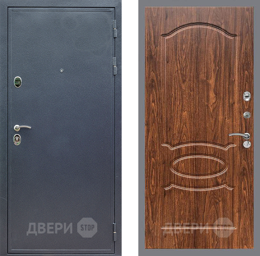 Дверь Стоп СИЛЬВЕР ФЛ-128 орех тисненый в Жуковский
